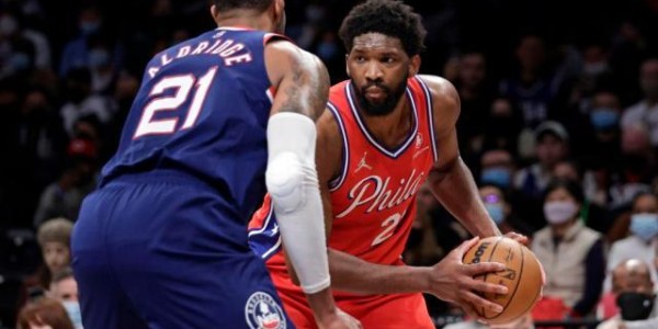 大帝状态回暖76人连战连捷 篮网将帅齐赞恩比德