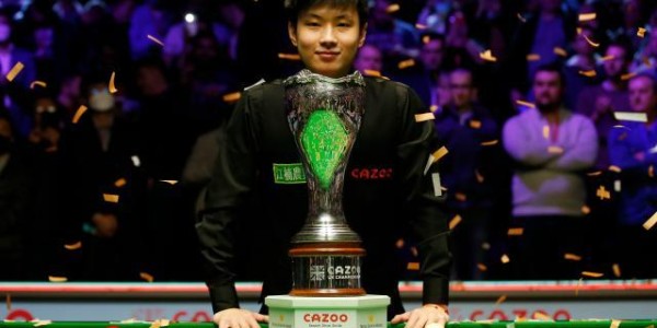 新葡萄8883官网AMG-赵心童英锦赛捧杯进前十 20万奖金锁定大师赛席位